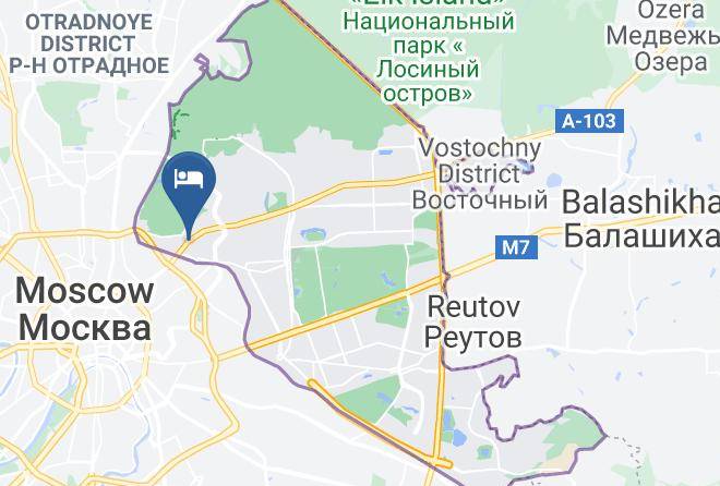 Moscow - Mini Otel' Ladomir V Sokol'nikakh Maps