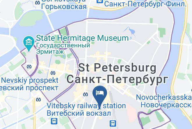 Saint Petersburg - Mini Otel' Ligovskiy Dvor Maps