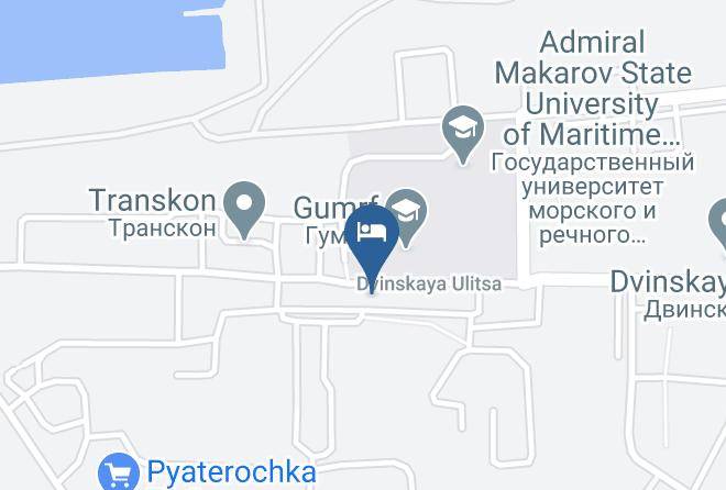 Saint Petersburg - Mini Otel' Na Dvinskoy Maps