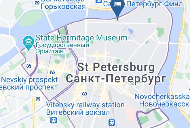 Saint Petersburg - Mini Otel' Potomkin Na Shpalernoy Maps