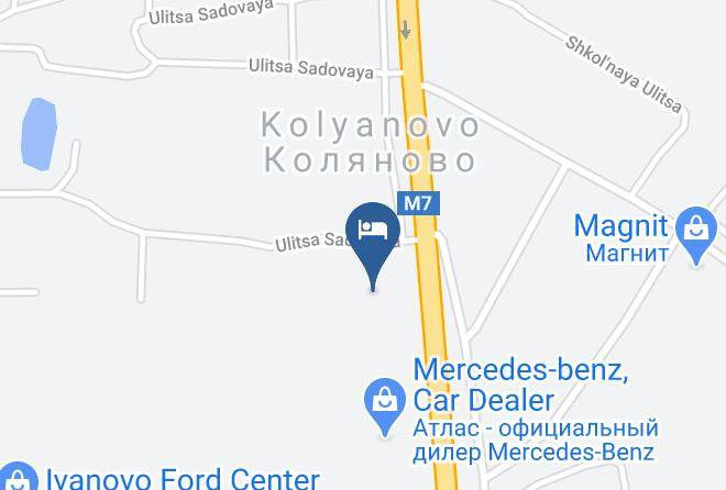 Ivanovsky District - Mini Otel' Sputnik Maps