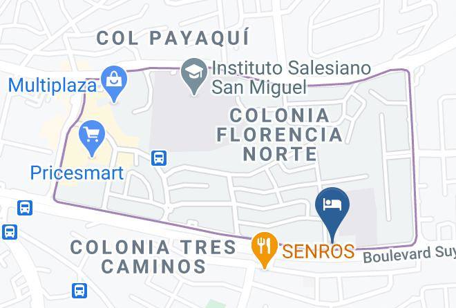 Distrito Central - Minister Business Hotel Maps