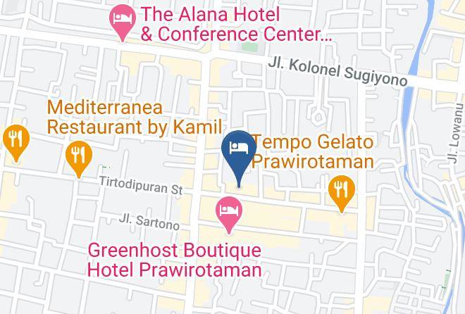 Kota Yogyakarta - Ministry Hotel Maps