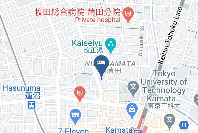 Ota Ward - Minn Kamata Maps