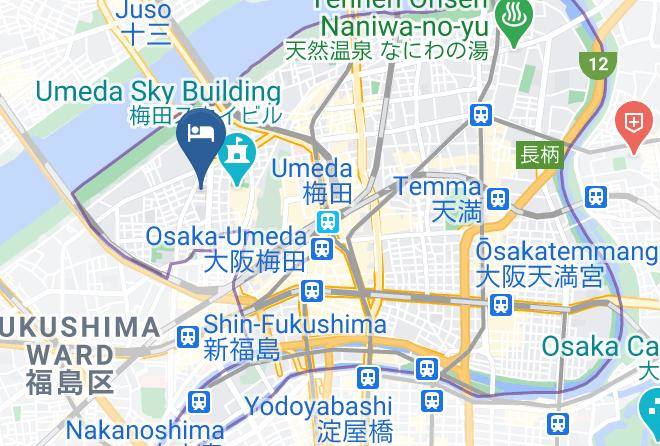 Osaka City Kita Ward - Minn Osaka North Maps