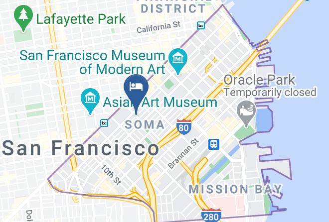 San Francisco - Minna Express Maps