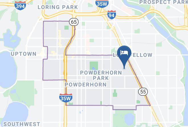 Hennepin - Minnehaha Lofts Homey 2br Apt W Deck & Playground On Light Rail Maps