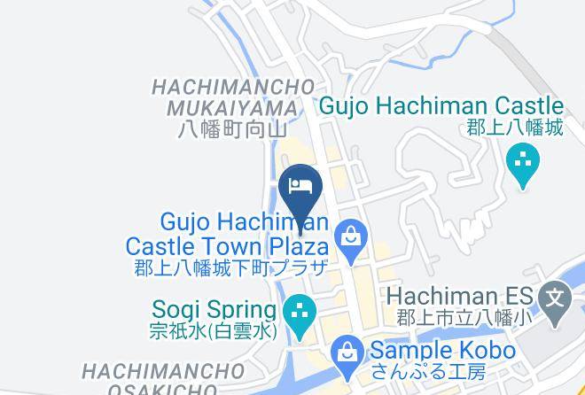 Mino Ryokofuso Ryokan Map