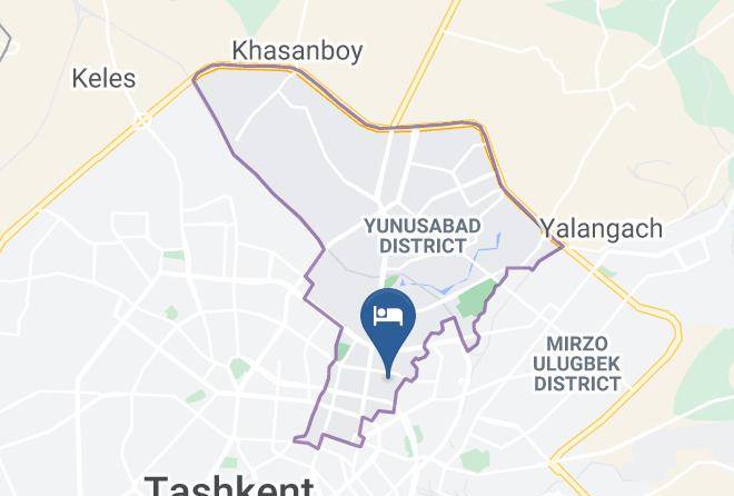 Tashkent - Minor Hotel Maps