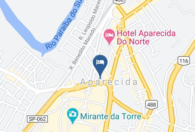 Aparecida - Minorus Hotel Maps