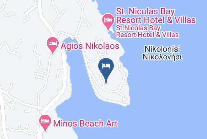 Lasithi - Minos Palace Hotel & Suites Maps