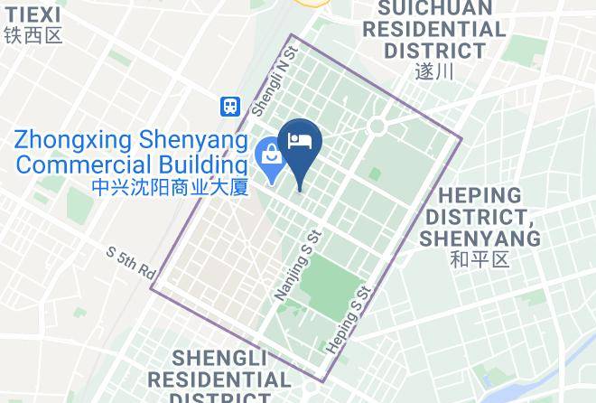 Shenyang - Minshan Hotel Shenyang Maps