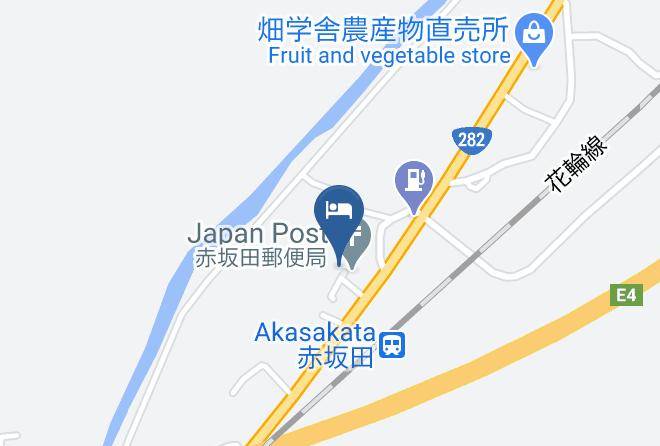 Hachimantai City - Minshuku Akasakata Maps