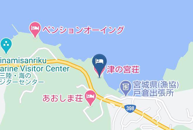 Minamisanriku Townmotoyoshi District - Minshuku Amimoto Maps