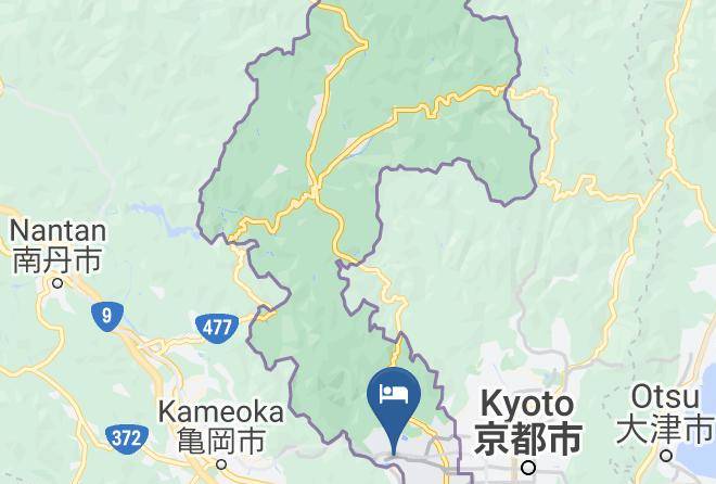 Kyoto City Ukyo Ward - Minshuku Arashiyama Maps