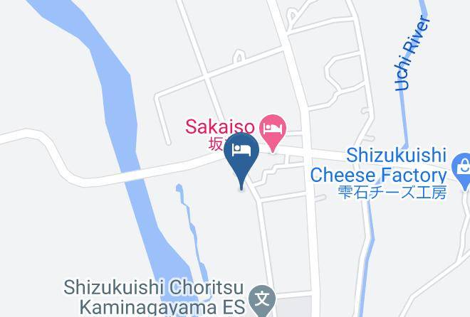 Shizukuishi Towniwate District - Minshuku Chosuke Maps