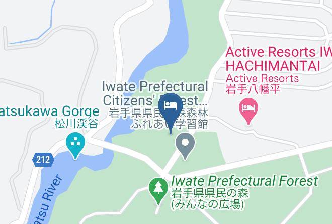 Hachimantai City - Minshuku Fujimura Maps