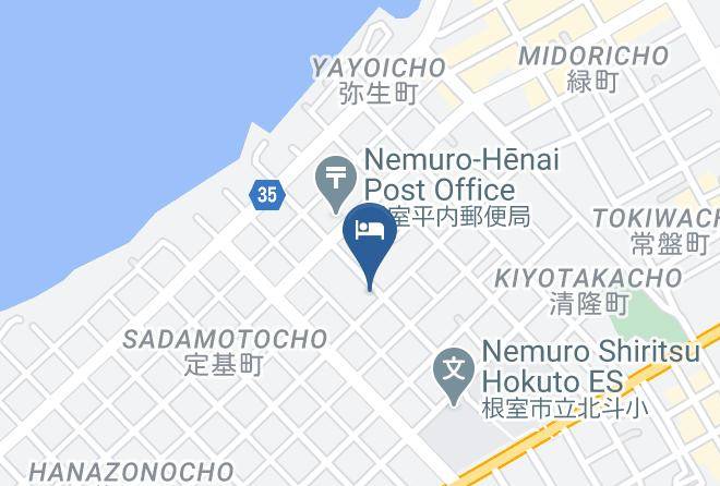 Nemuro City - Minshuku Furen Maps