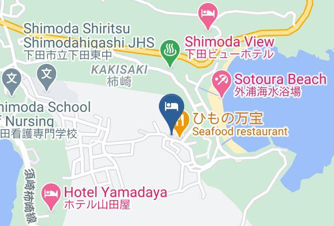 Shimoda City - Minshuku Haji Maps