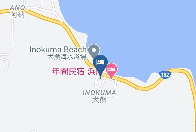 Obama City - Minshuku Hamazu Maps
