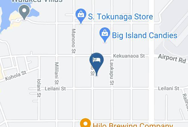 Hawaii - Minshuku Hilo Maps