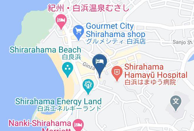 Shirahama Townnishimuro District - Minshuku Inn Shirahama Uminoyado Maps