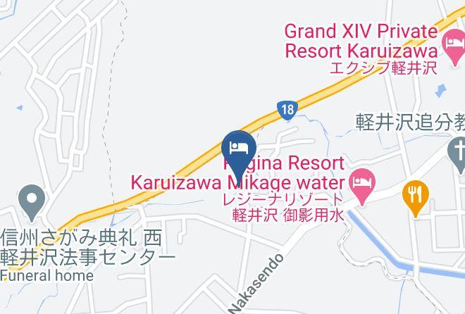 Miyota Townkitasaku District - Minshuku Kajika Maps