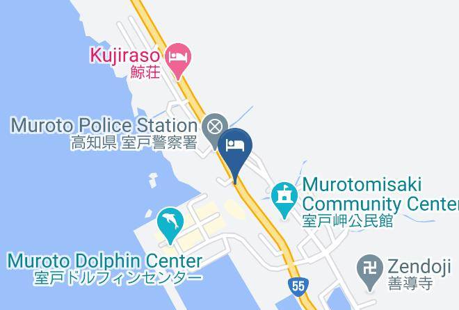 Muroto City - Minshuku Kawasaki Maps
