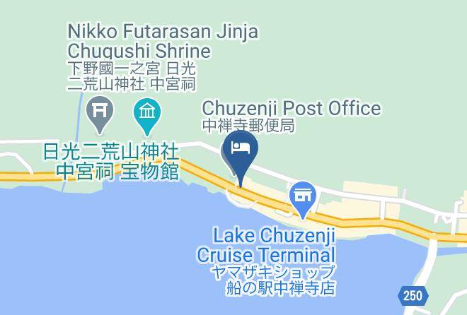 Nikko City - Minshuku Kofuuso Maps
