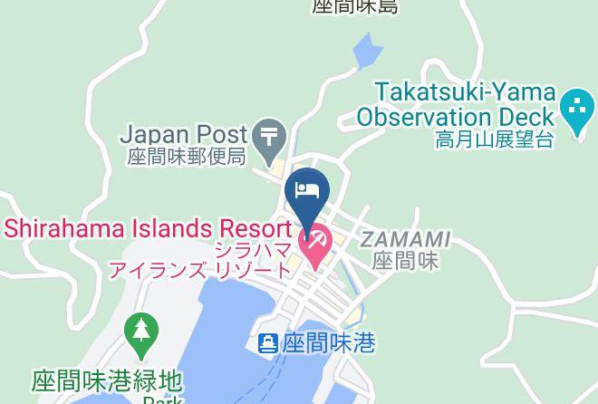 Zamami Vil Shimajiri District - Minshuku Miyamura Maps