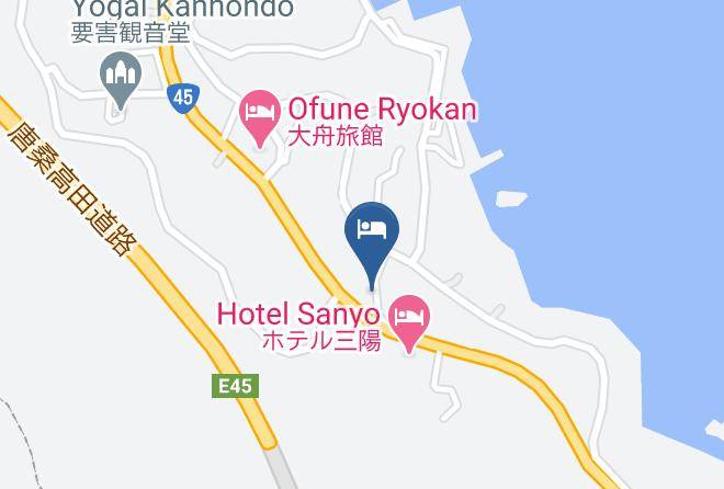 Minshuku Musashi Map