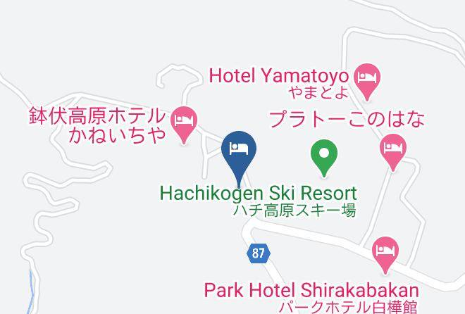 Yabu City - Minshuku Naganoya Maps