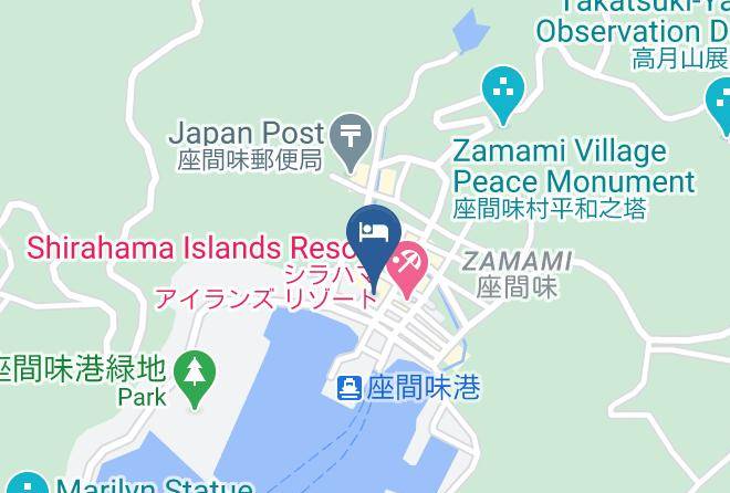Zamami Vil Shimajiri District - Minshuku Nakamuraya Maps