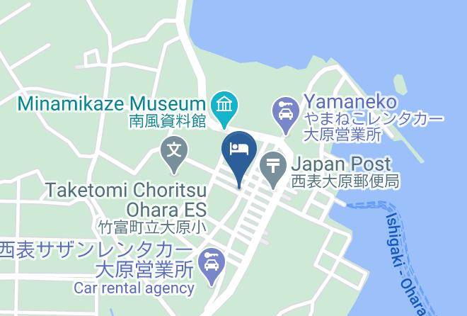 Taketomi Townyaeyama District - Minshuku Namisou Maps