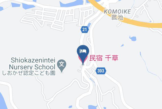 Kurashiki City - Minshuku Nishimuraya Maps