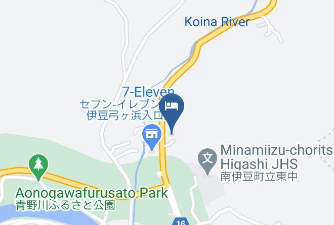 Minamiizu Townkamo District - Minshuku Nonaka Maps