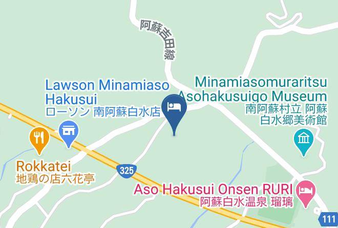 Minamiaso Vil Aso District - Minshuku Nukuyoku Maps