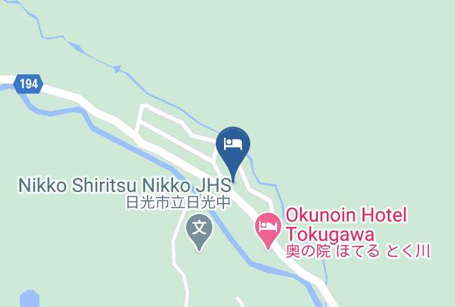 Nikko City - Minshuku Okajin Maps