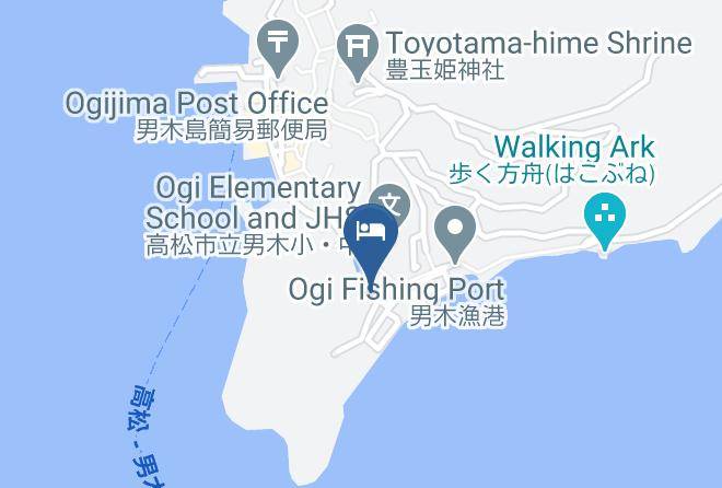 Takamatsu City - Minshuku Sakura Maps