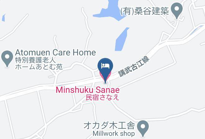 Matsue City - Minshuku Sanae Maps