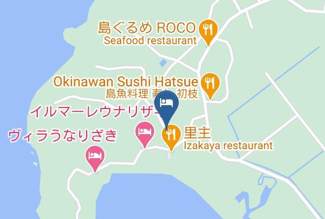 Taketomi Townyaeyama District - Minshuku Sawayakaso Maps