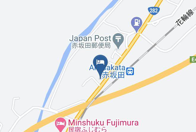 Hachimantai City - Minshuku Sekitoyo Maps