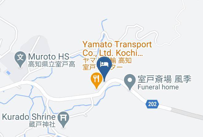Muroto City - Minshuku Shina Maps