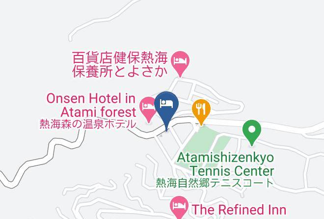Atami City - Minshuku Shirasaka Maps