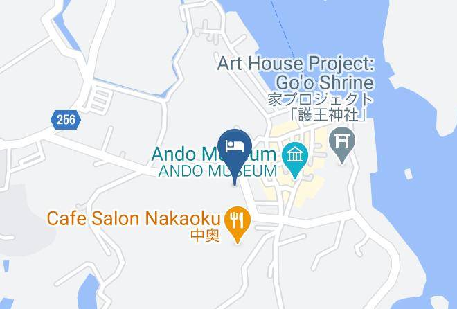 Naoshima Townkagawa District - Minshuku Takenoya Maps