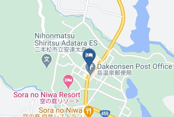 Nihonmatsu City - Minshuku Tamami Maps