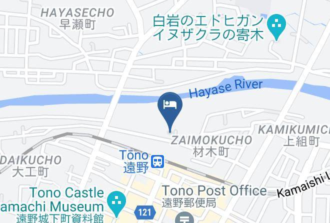 Tono City - Minshuku Tono Maps
