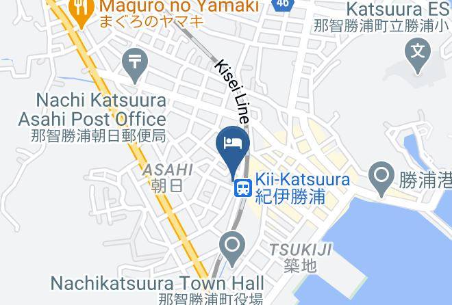 Nachikatsuura Townhigashimuro District - Minshuku Wakatake Maps