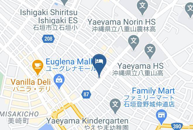 Ishigaki City - Minshuku Yaeyamasou Maps