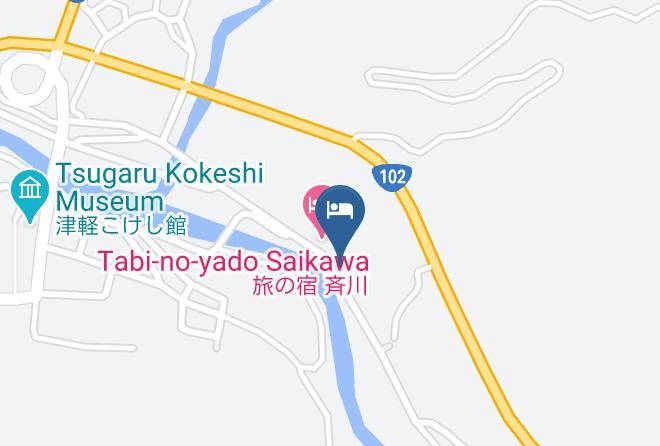 Kuroishi City - Minsyuku Hasegawa Maps